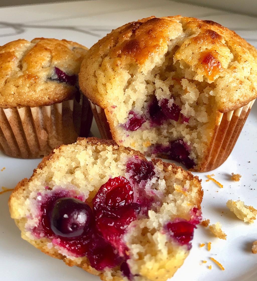 Cranberry Orange Muffins