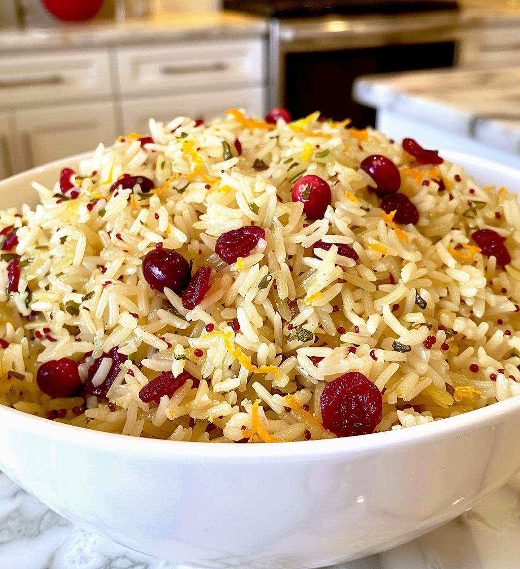 Cranberry Orange Rice Pilaf - detail 1
