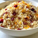 Cranberry Orange Rice Pilaf