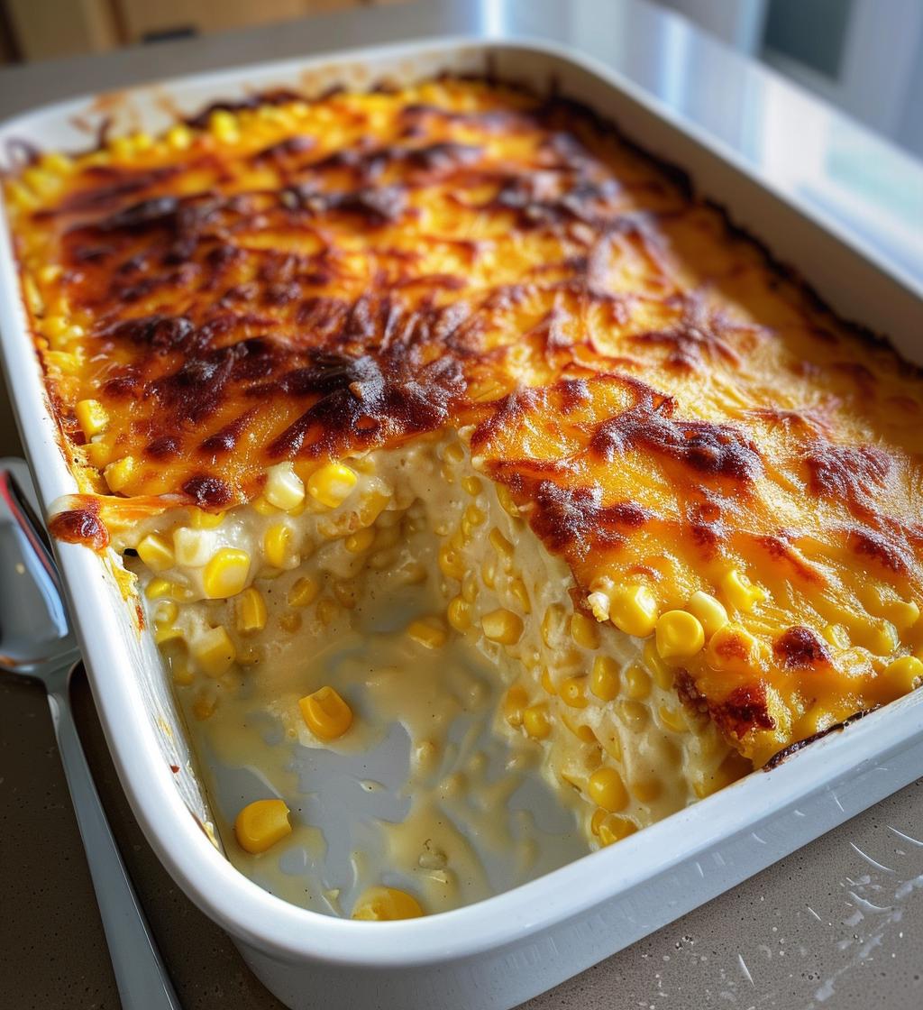 Creamed Corn Casserole - detail 1