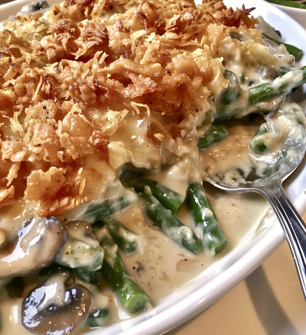 Creamy Green Bean Casserole