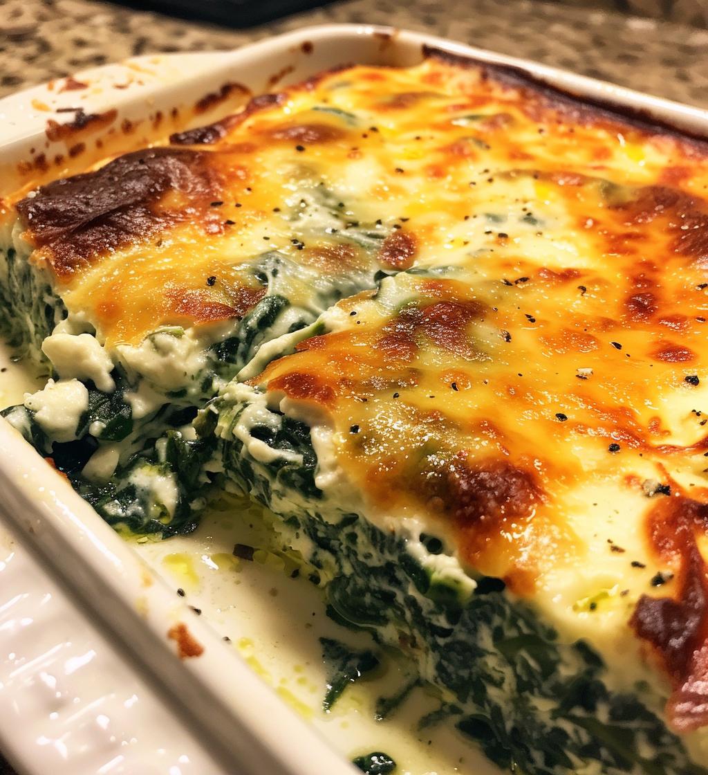 Creamy Spinach Bake - detail 1