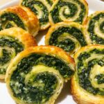 Creamy Spinach Parmesan Pinwheels