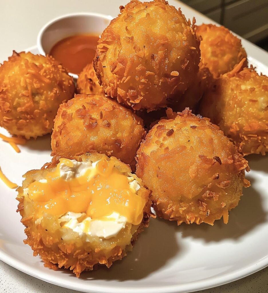 Crispy Chicken Cheese Balls
