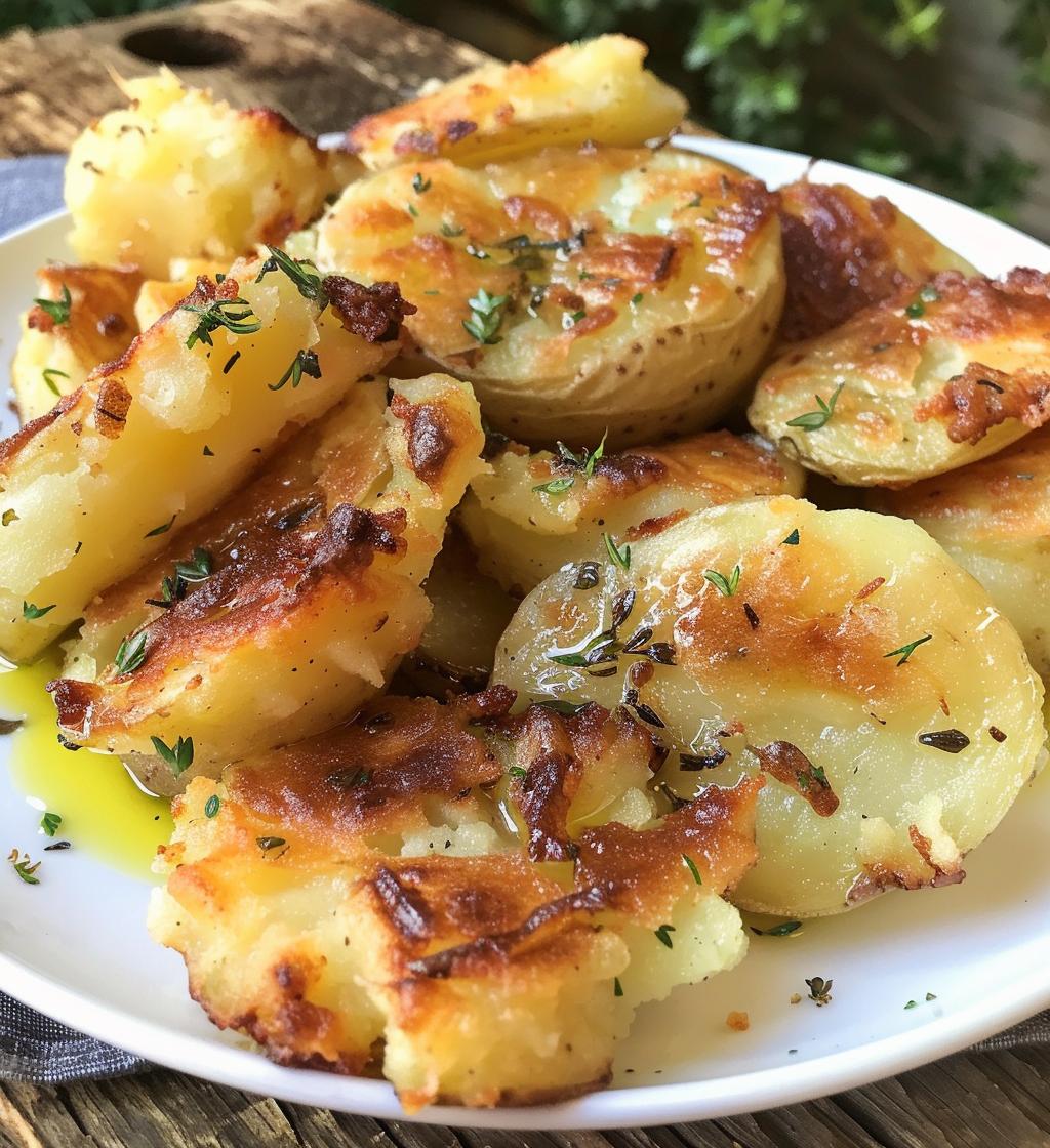 Crispy Smashed Potatoes - detail 1