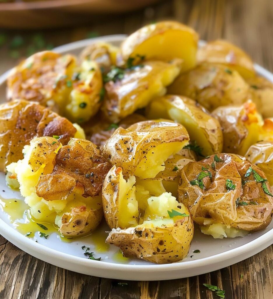 Crispy Smashed Potatoes