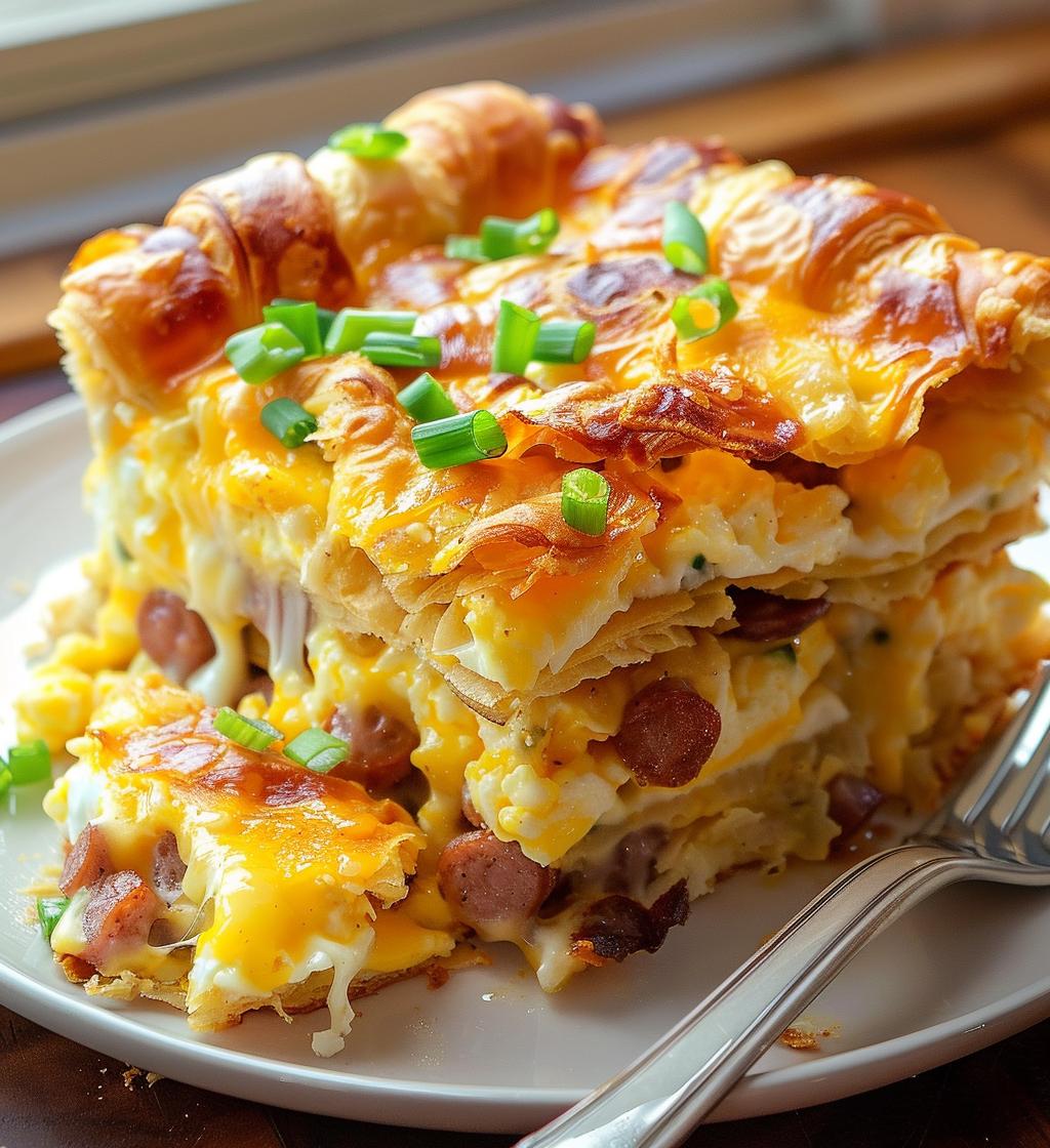 Croissant Breakfast Casserole - detail 1