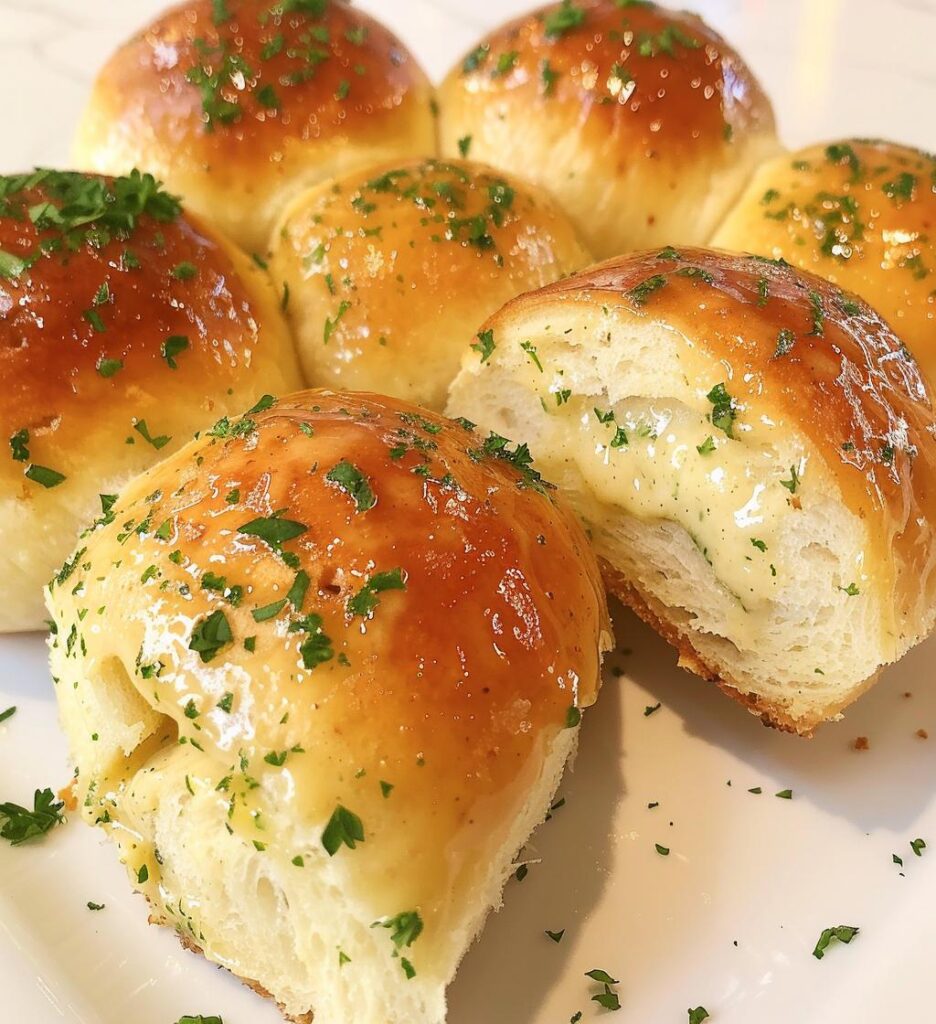 Garlic Butter Dinner Rolls