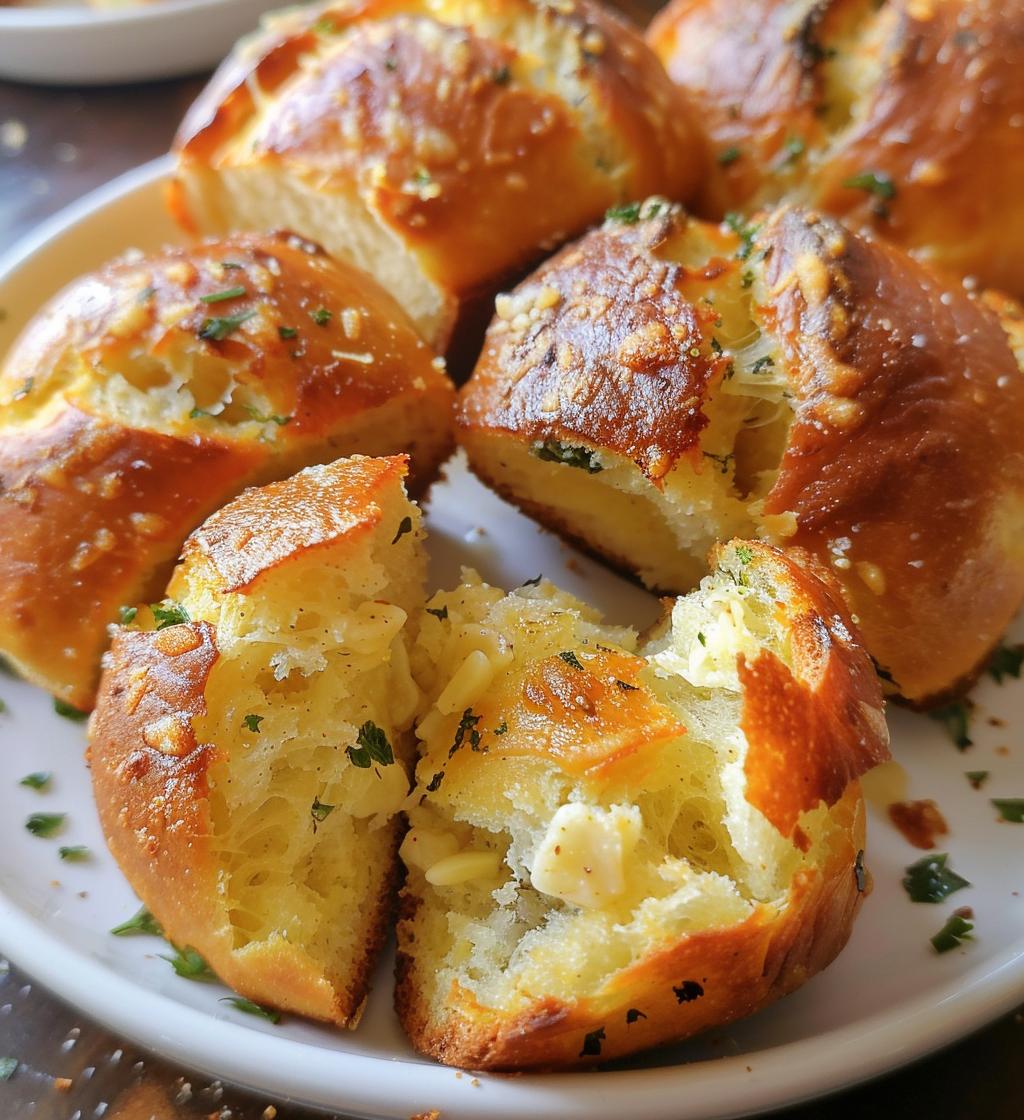 Garlic Parmesan Pull-Apart Bread - detail 1