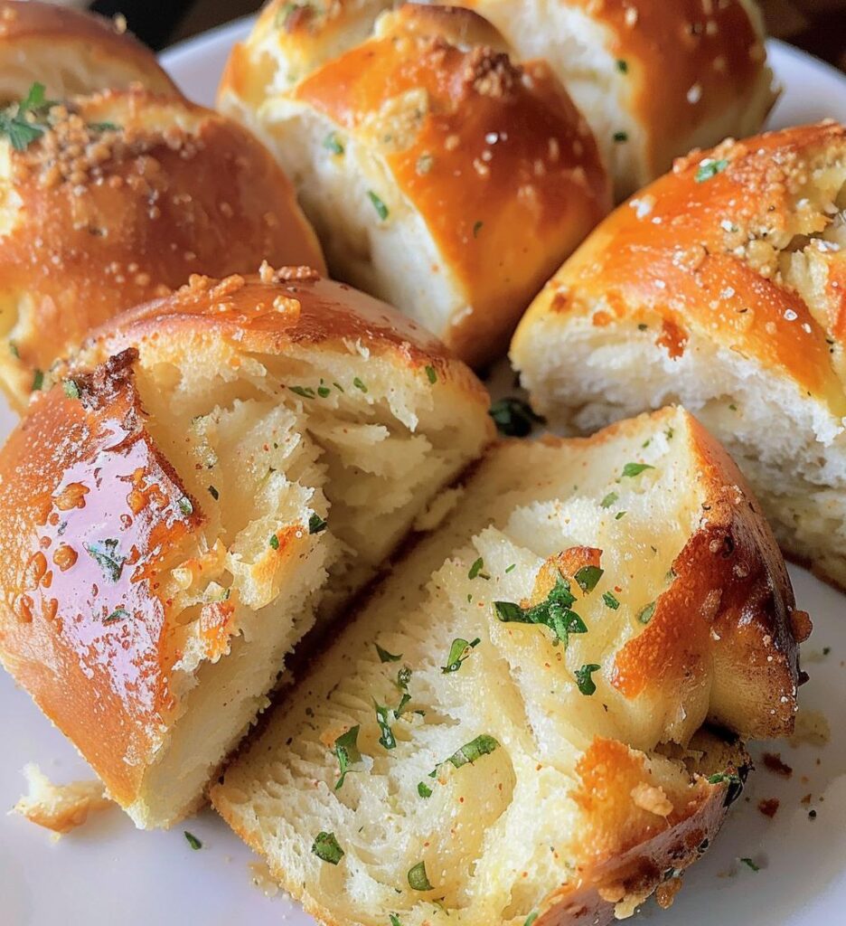Garlic Parmesan Pull-Apart Bread