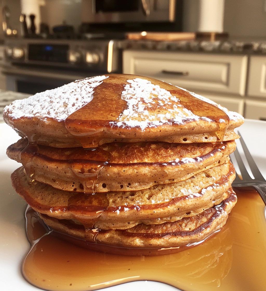 Gingerbread Pancakes
