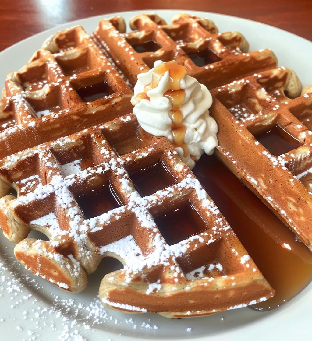 Gingerbread Waffles