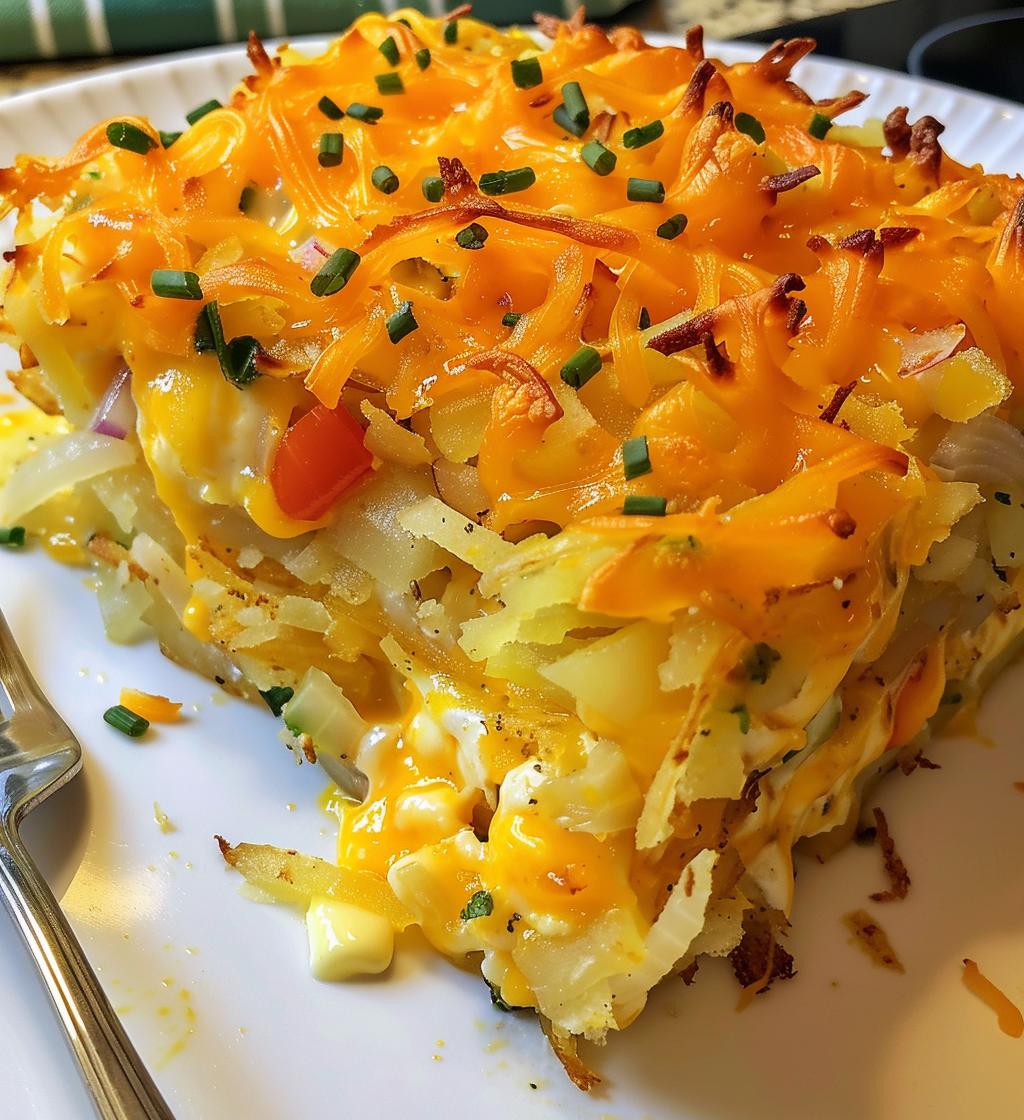 Hashbrown Breakfast Bake - detail 1