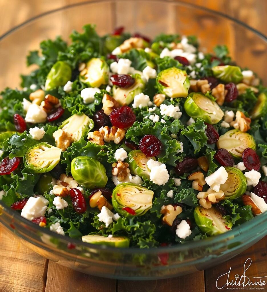 Holiday Kale Crunch Salad
