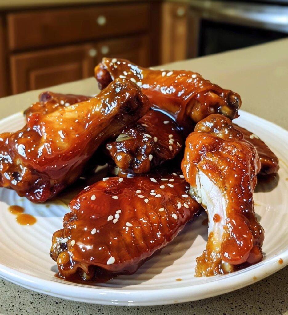Honey Garlic Chicken Wings