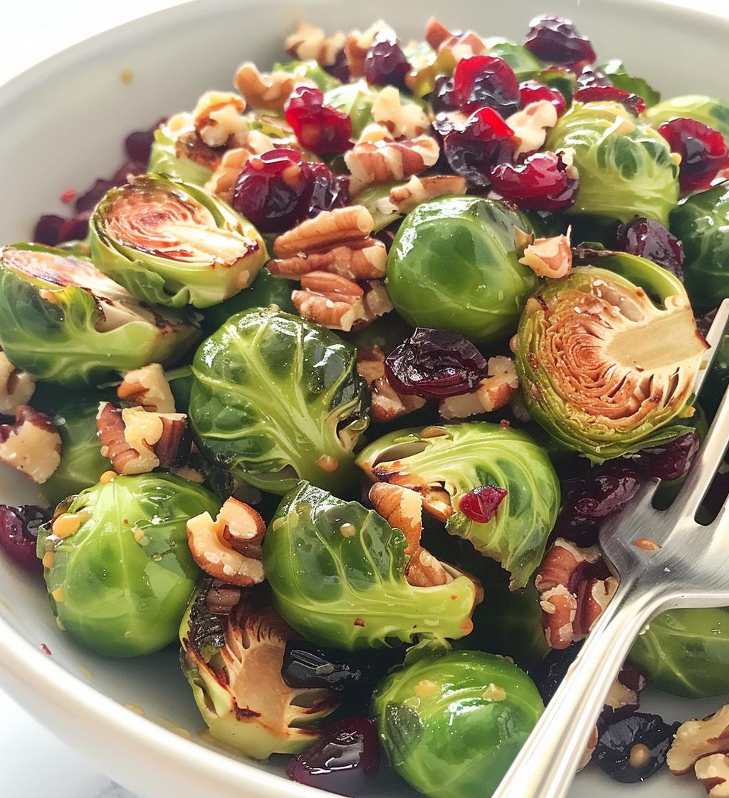 Honey Mustard Brussels Sprouts Salad - detail 1