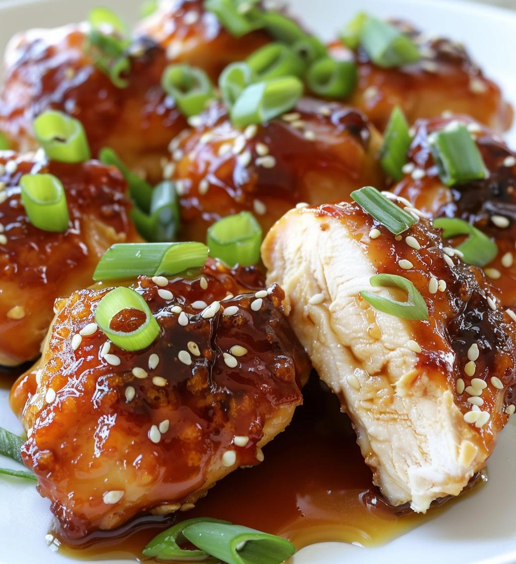 Honey Soy Glazed Chicken Bites