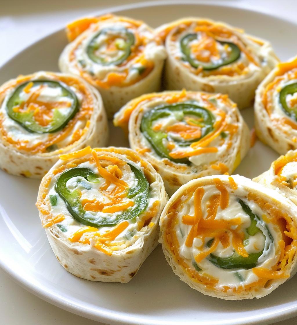 Jalapeño Popper Pinwheels - detail 1