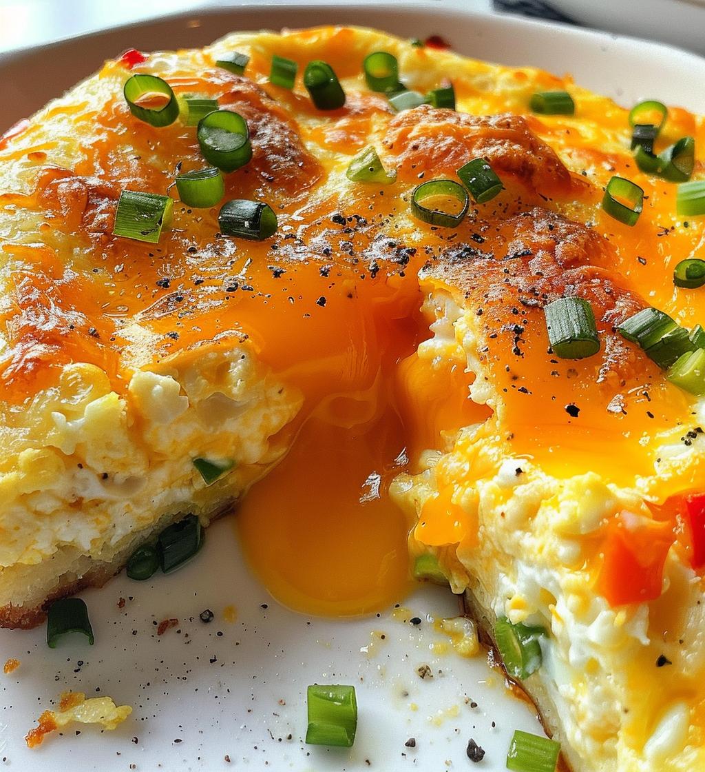 Keto Egg & Cheese Breakfast Bake