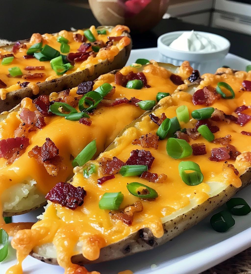 Loaded Potato Skins - detail 1
