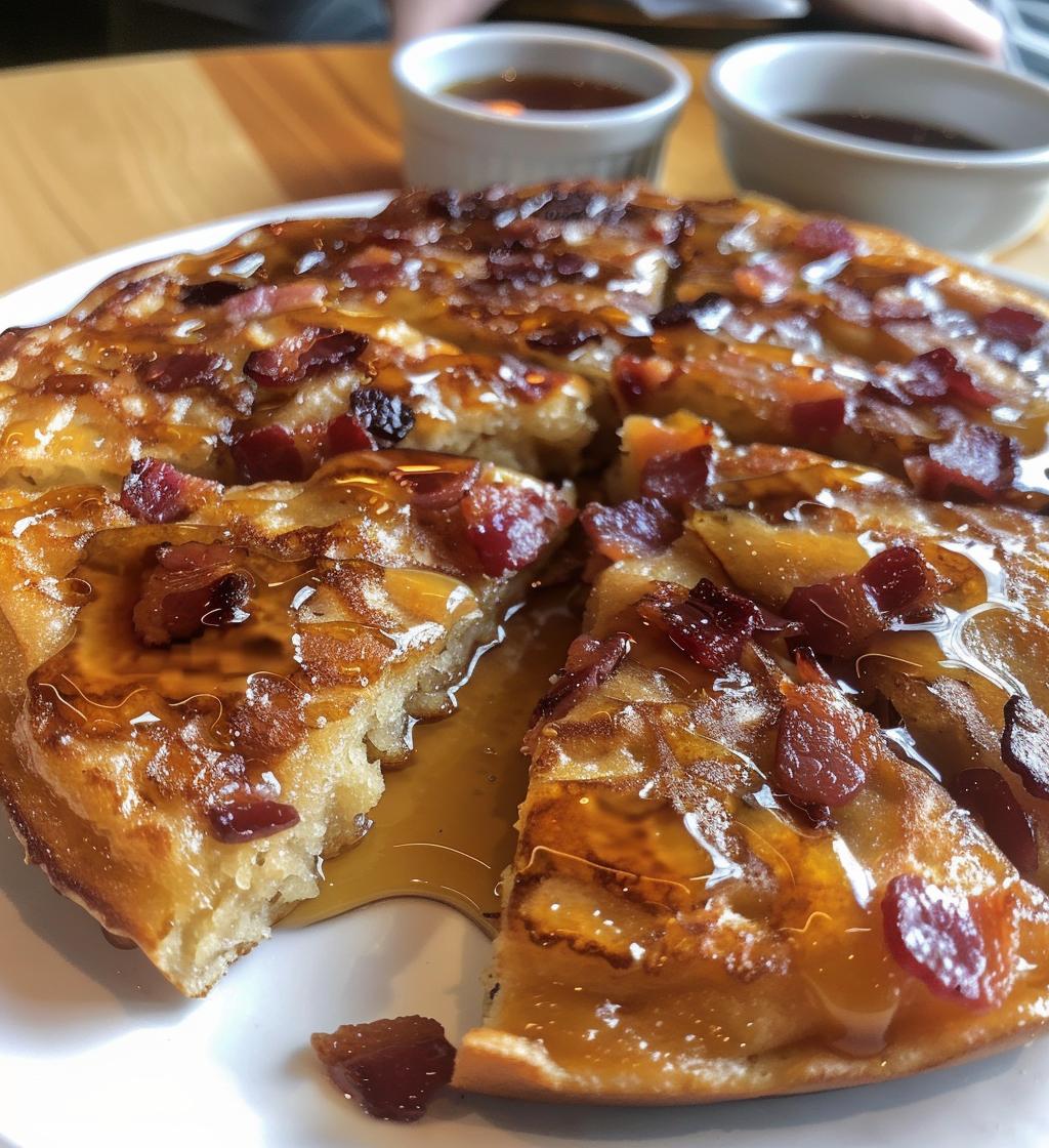 Maple Bacon Pancake Bake - detail 1