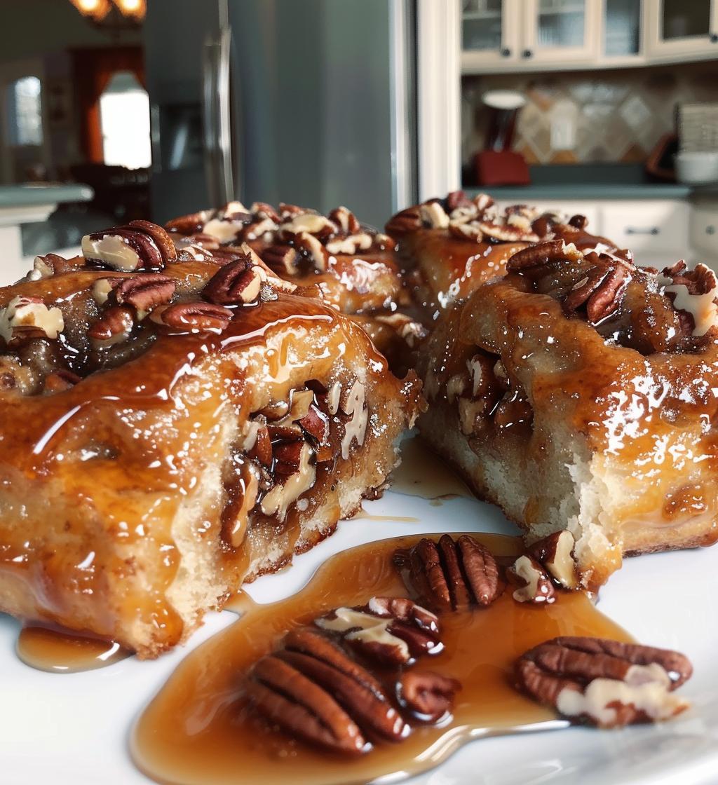 Maple Pecan Sticky Buns