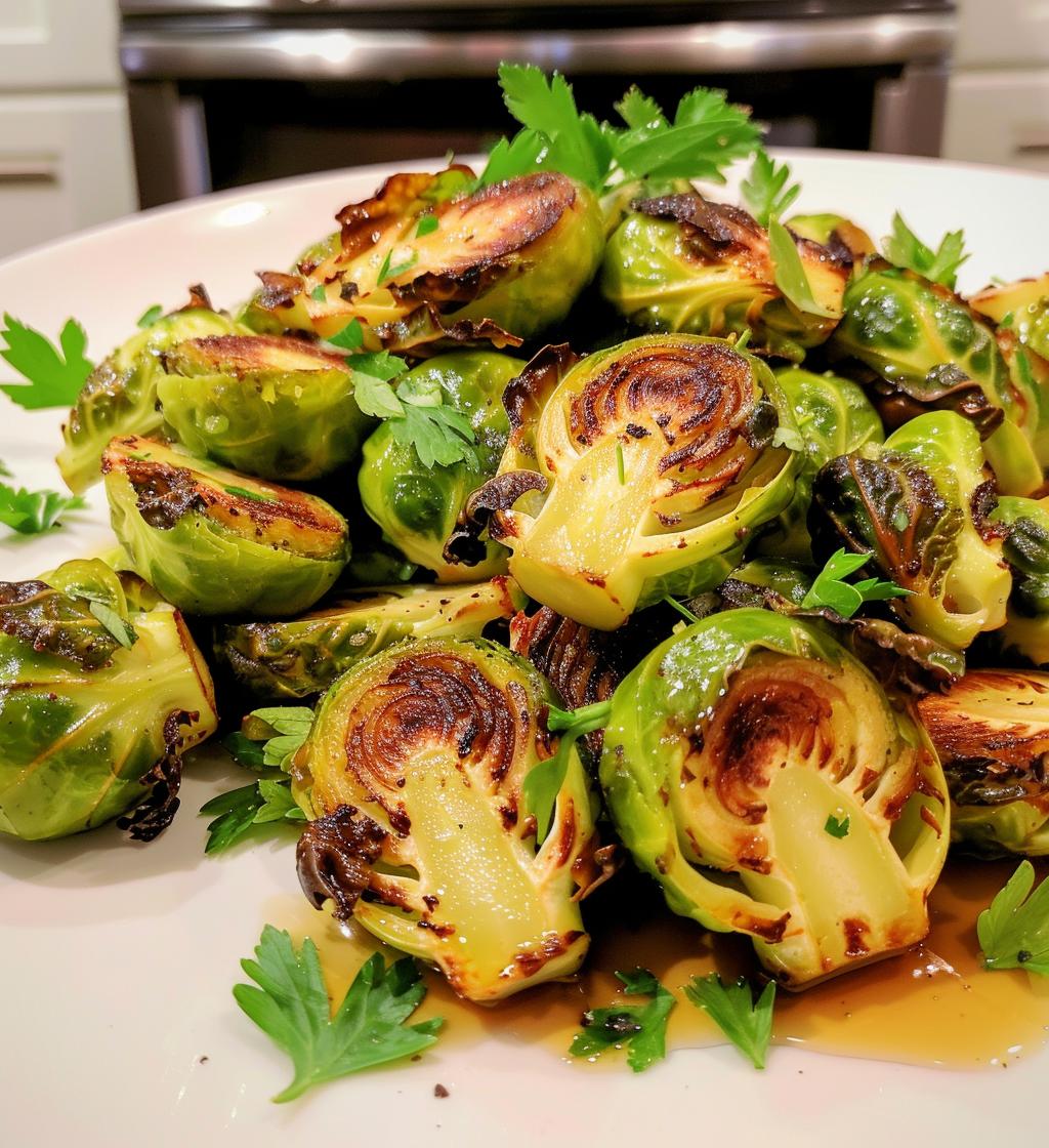 Maple Roasted Brussels Sprouts - detail 1