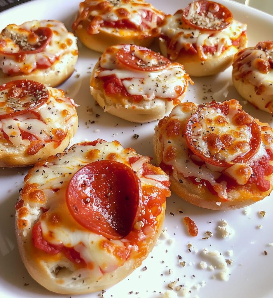 Mini Pizza Bagels