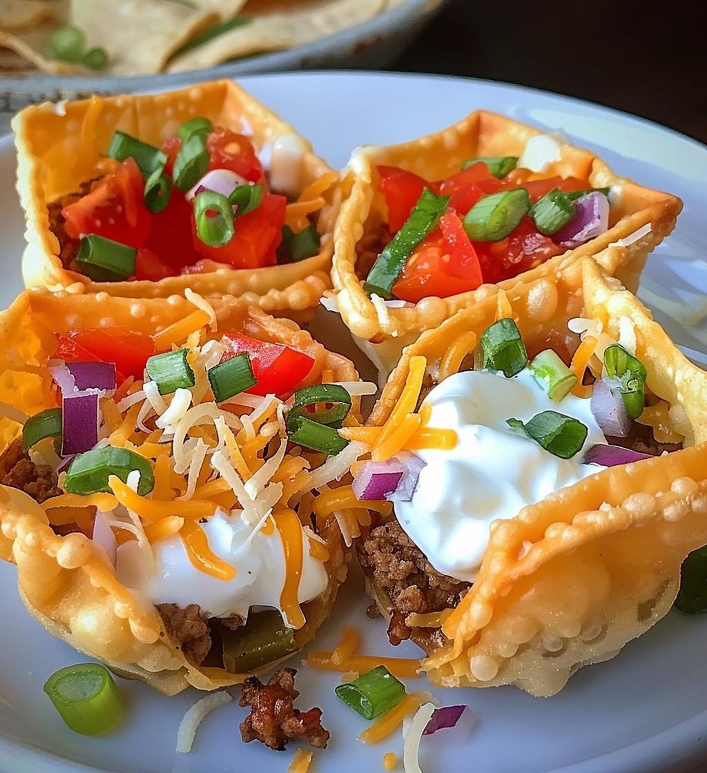 Mini Taco Cups - detail 1