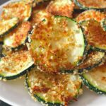 Parmesan Crusted Zucchini Chips