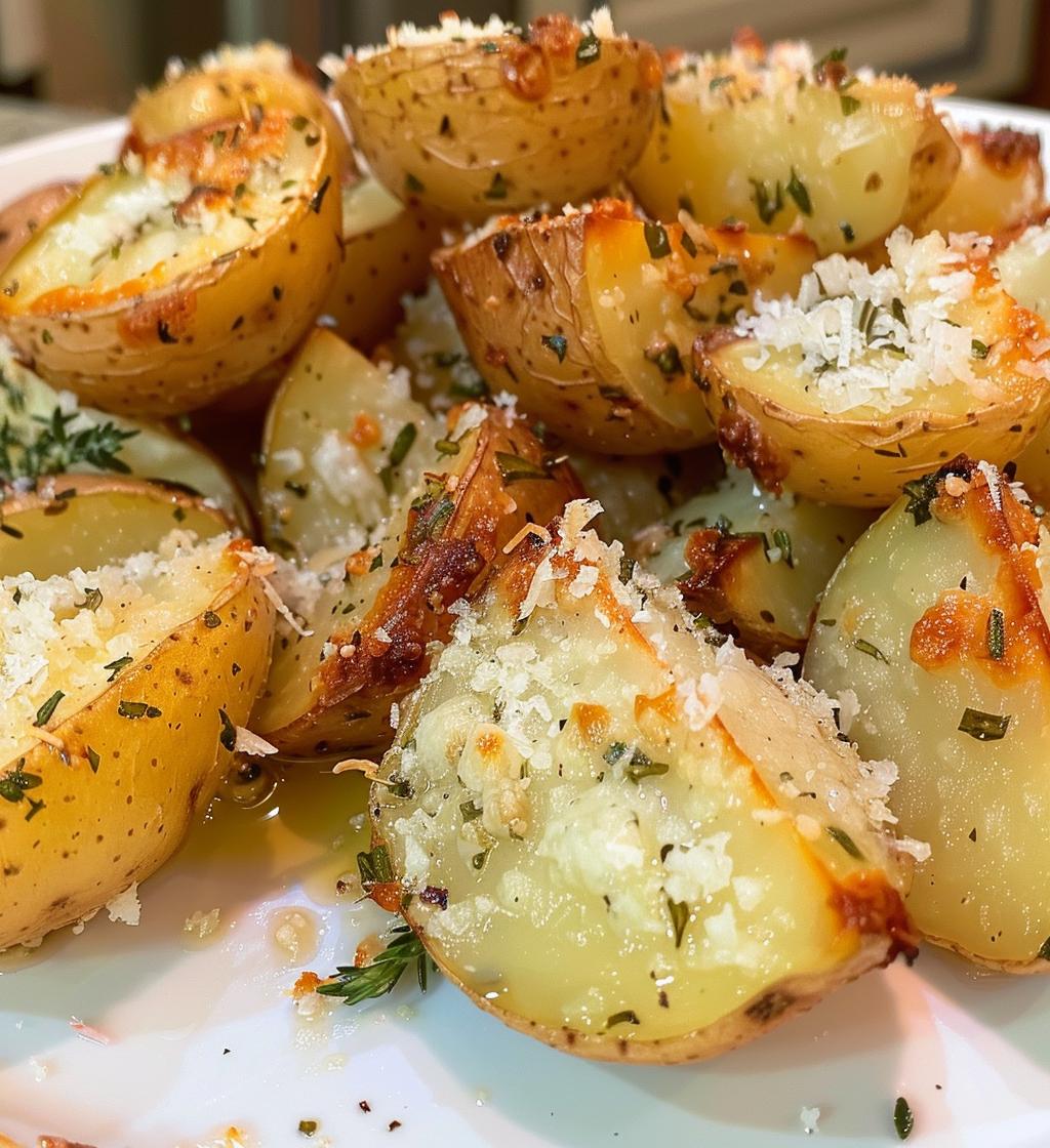 Parmesan Herb Roasted Potatoes - detail 1