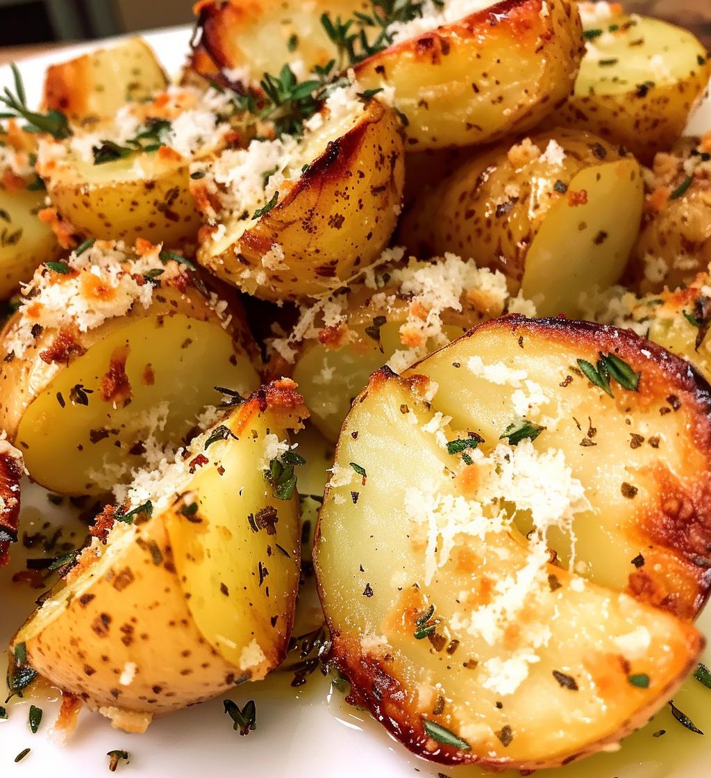 Parmesan Herb Roasted Potatoes