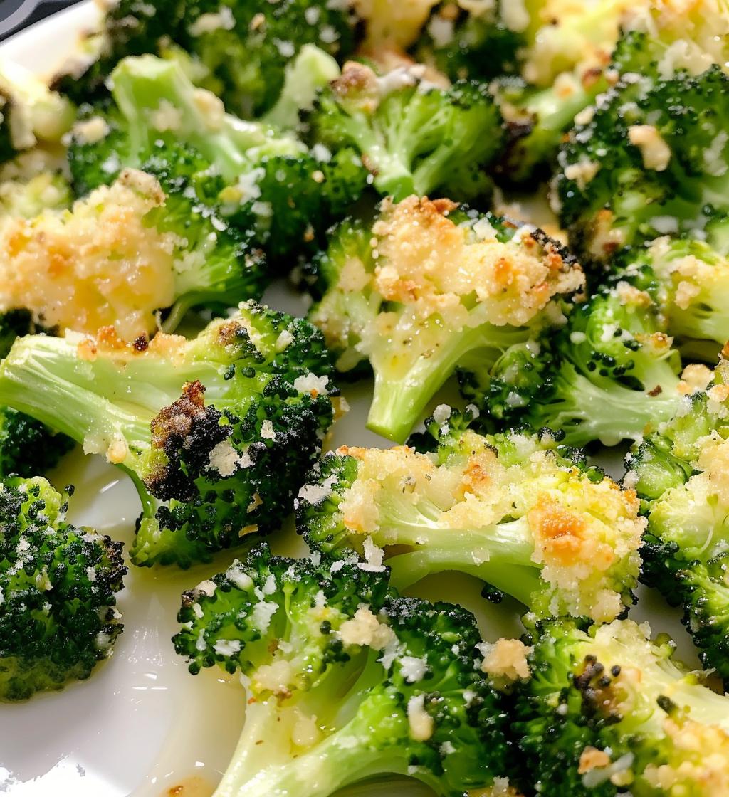 Parmesan Roasted Broccoli - detail 1