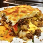 Philly Cheesesteak Breakfast Casserole