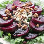 Roasted Beet & Goat Cheese Salad