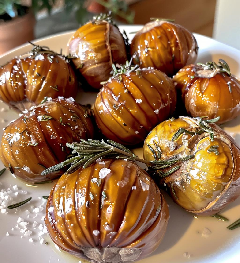 Rosemary Roasted Chestnuts - detail 1