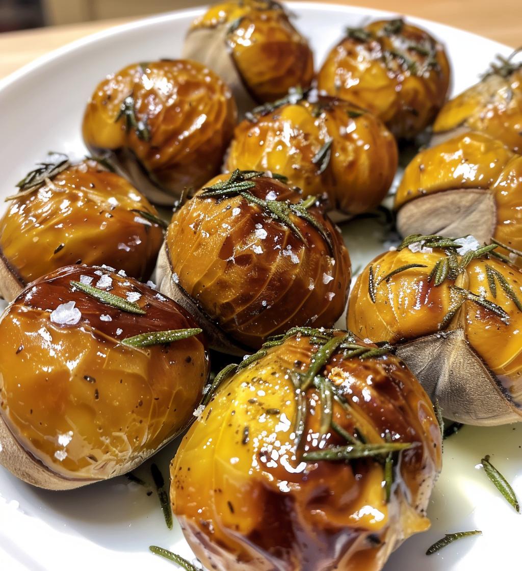 Rosemary Roasted Chestnuts