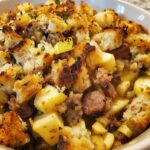 Sausage & Apple Stuffing (can be made without sausage)