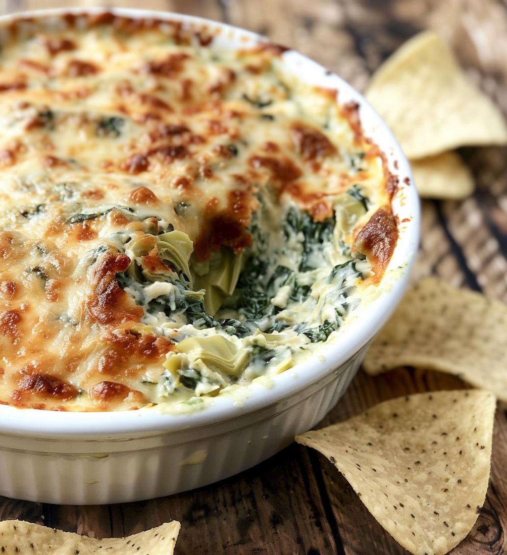 Spinach & Artichoke Dip - detail 1