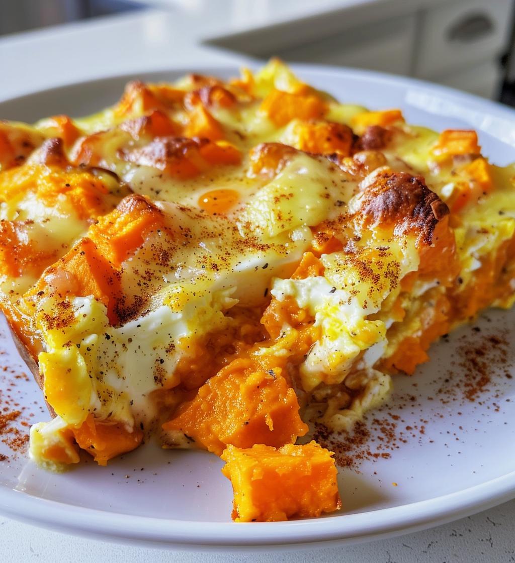 Sweet Potato & Egg Breakfast Bake