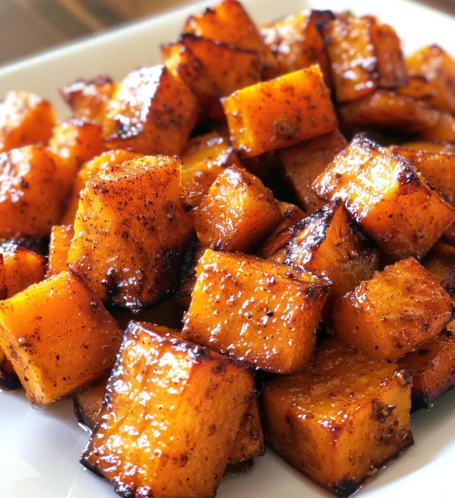 Sweet & Savory Roasted Butternut Squash