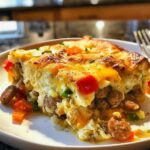 Turkey Sausage Breakfast Casserole
