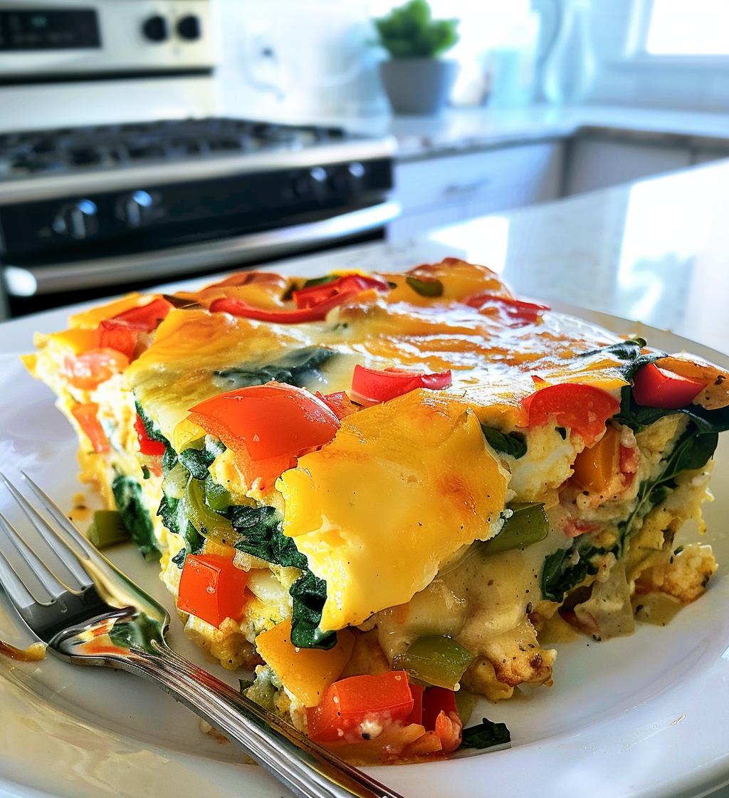 Veggie Loaded Breakfast Casserole - detail 1