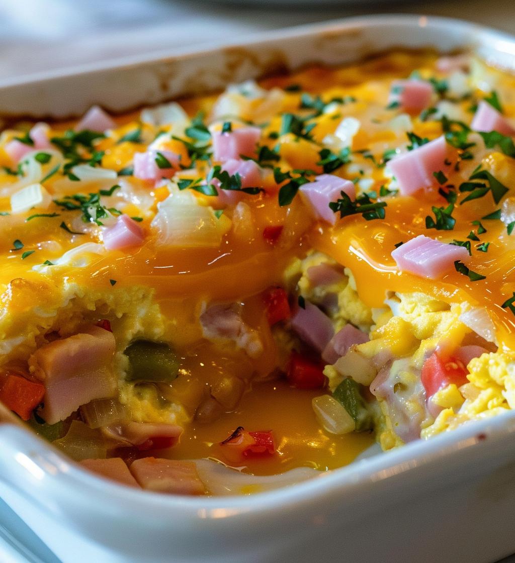 Western Omelette Casserole - detail 1
