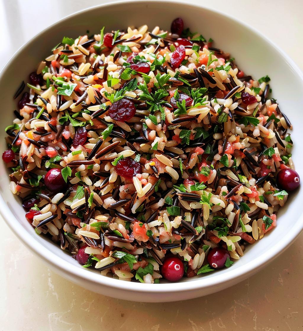 Wild Rice Cranberry Mix