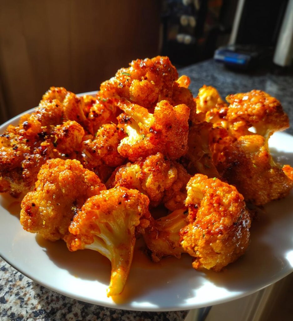 air fryer buffalo cauliflower recipe