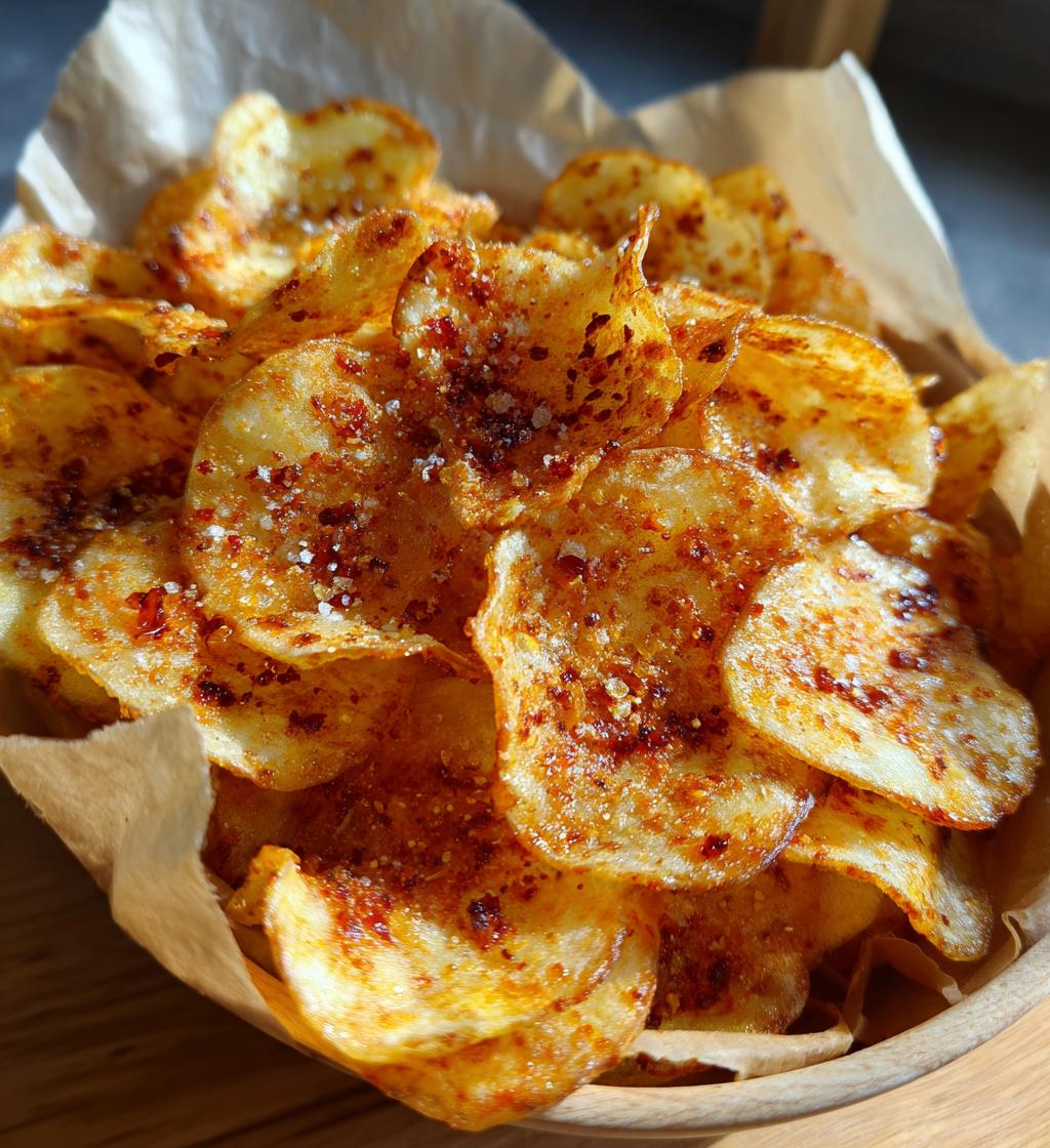 air fryer potato chips