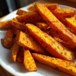 air fryer sweet potato wedges