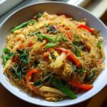 asian vermicelli stir fry noodles