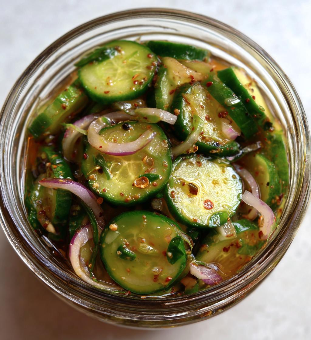 authentic amish refrigerator pickles - detail 1